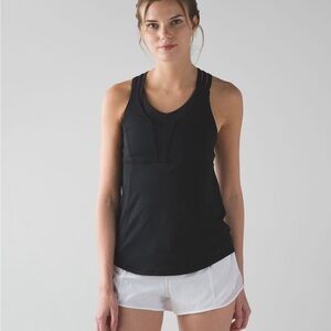 Lululemon Beat The Heat Tank in Black